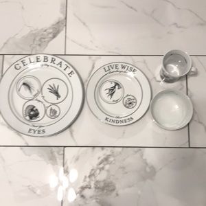 LIVLIGA 🌹 dinnerware cup mug plate bowl collection celebrate poetry of life